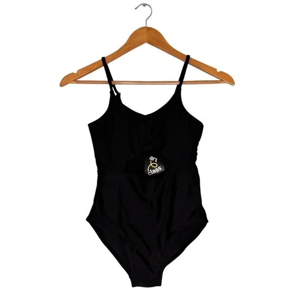 New Art Class One Piece Swimsuit Girls Size Large (10/12) in Black - Picture 1 of 8